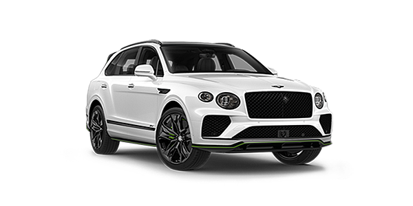 Bentley Leeds Bentley Bentayga Speed SUV in Snow Quartz Pearlescent white paint